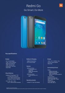 Xiaomi Hadirkan Redmi Go Smartphone dengan Harga Rp 899,000