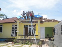 TNI Polri dan Pemkot Fokus Selesaikan Rumah Yang Rusak Berat