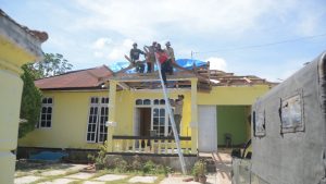 TNI Polri dan Pemkot Fokus Selesaikan Rumah Yang Rusak Berat