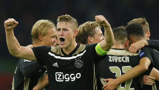 ajax matthijs de ligt ap 2 ratio