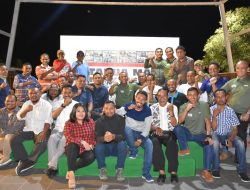 Silaturahmi Danrem 161/Wira Sakti bersama Wartawan.