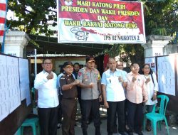 Wagub Pantau Pemungutan Suara di Kota Kupang