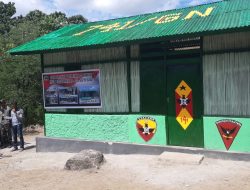 Rumah ke-7 Yonmek 741 Bagi Warga Perbatasan RI-RDTL