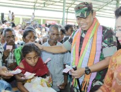 Raihat Berbagi Kebahagiaan bersama Satgas Pamtas RI – RDTL Yonif Raider 408/Sbh.