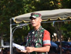 Apel Gelar pasukan pengamanan VVIP Kunjungan Kerja Presiden RI di wilayah NTT