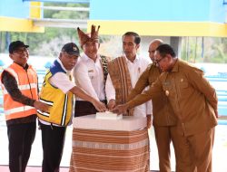 Peresmian Bendungan Rotiklot oleh Presiden RI berjalan tertib, aman dan lancar