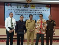 KPK Gandeng Pemprov NTT Gelar Rakor Penerimaan Daerah dan Manajemen Barang