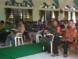 Kepada Babinsa Warga Ungkapkan 8 Tahun Mereka Menunggu Datangnya TMMD