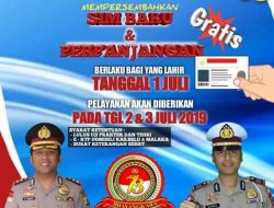HUT Bhayangkara ke-73, Polres Belu Buat SIM Gratis Bagi Warga Perbatasan