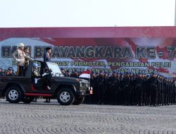 Presiden Jokowi Minta Polri Tingkatkan Profesionalitas dan Tak Cepat Berpuas Diri