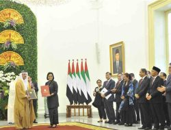 9 MoU Ditandatangani Dari Kunjungan Putra Mahkota Abu Dhabi ke Istana Bogor