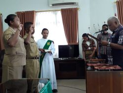 Lantik Dua Penjabat Kades, Ini Pesan Wabup Belu Terkait Pilkades