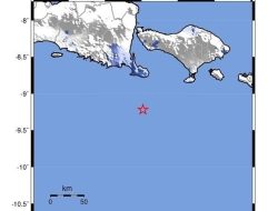 Gempa Bumi Tektonik M=4,7 Dirasakan  di Kuta – Bali