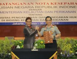 Tandatangani MoU, Menteri Susi: KKP Perlu Dukungan Polri