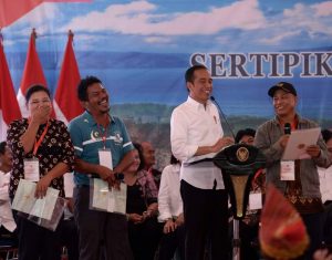 Jokowi: Tahun 2025 di Seluruh Indonesia Sertipikat Tanah Akan Diselesaikan