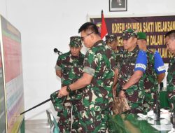Pangdam IX/Udayana pantau Latihan Posko I Korem 161/Wira Sakti