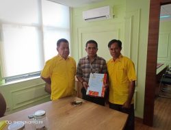 Balon Wakil Bupati Malaka Wandelinus Taolin Resmi Daftar di Partai Golkar