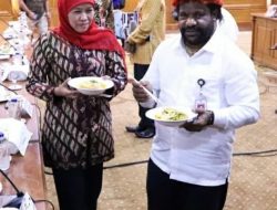 Dijamu Papeda, Lenis Kogoya Sebut Gubernur Khofifah Mama Papua