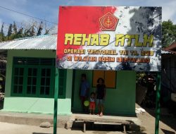 Opster TNI: Belum Sebulan Dikebut, Sejumlah RTLH dan Rumah Ibadah Selesai Dikerjakan