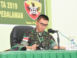 Pangdam IX/Udayana Pimpin Sidang Pemilihan Caba PK TNI AD Sumber Pulau Terluar/Perbatasan/Pedalaman