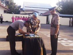 AKP Januari seran, SH Duduki Kursi Jabatan Kabag Ops Polres Belu