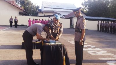 AKP Januari seran, SH Duduki Kursi Jabatan Kabag Ops Polres Belu
