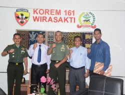 Danrem 161/Wira Sakti terima Rektor Universitas Muhammadiyah Kupang