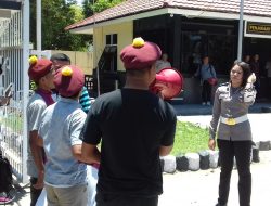 Tiga Aktivis PMKRI Cabang Kupang, Aksi dI Di Polda NTT