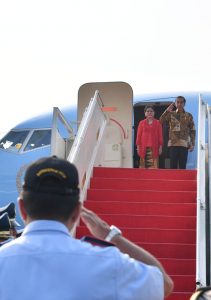 Presiden Jokowi Hadiri Puncak Peringatan Hari Batik Nasional 2019