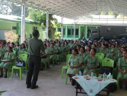 Pertemuan gabungan Persit KCK Cab XV Dim 1604 Koorcabrem 161, Ini pesan Ibu Ketua