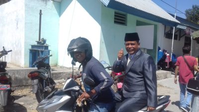 Gunakan Jasa Ojek Anggota DPRD Malaka Ikut Pelantikan 