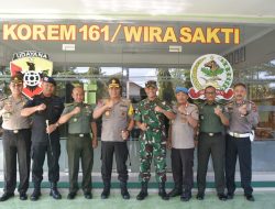 Danrem 161/Wira Sakti terima kunjungan Silaturahmi Kapolda NTT