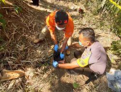 Warga Langke Rembong Digegerkan Penemuan Sesosok Mayat Bayi