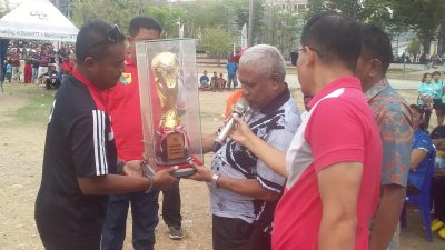 Buka Bupati Belu Cup IV, Wabup: Boleh Berpolitik, Tapi Jangan Ganggu Olah Raga