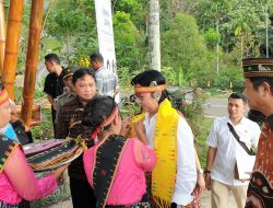 DGS BI Destry Damayanti Resmikan Kampung Wisata Melo di Manggarai Barat
