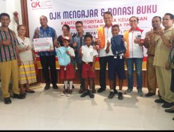 Sambut Natal OJK Gandeng FWO I NTT Gelar Donasi Buku di TTS