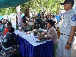 Peduli Masyarakat Pemudik Jasa Raharja Gelar Pengobatan Gratis