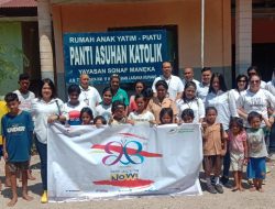 HUT Ke-26, Jasaraharja Putera NTT Berbagi Kasih Dengan Anak Yatim