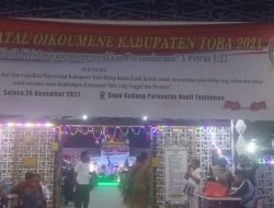 Perayaan Natal Oikumene Pemkab Toba di Sopo Godang tahun 2021 Berjalan Sukses
