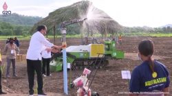 Presiden Jokowi Tinjau Lokasi Penanaman Jagung, Food Estate Di Kab. Belu – NTT