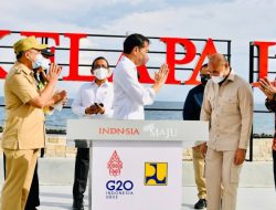 Resmikan Penataan Kawasan Kota Kupang, Presiden: Pengunjung Makin Nyaman Datang ke NTT
