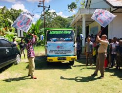 Peduli Masalah Stunting, Ansy Lema dan SKIPM Kupang Bantu Ikan Segar di Kabupaten TTS