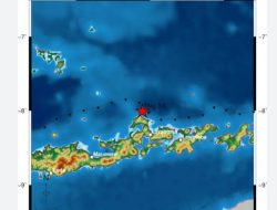 Gempabumi Tektonik M 3.8 Mengguncang  Kecamatan Tanjung Bunga Kabupaten Flores Timur