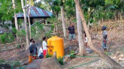 BPBD Nagekeo Gandeng Yayasan WISE Beri Bantuan Air Bersih Bagi Warga