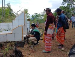 Hormati Adat dan Budaya Caleg PKB Nomor Urut 5 Martinus Siki Gelar Kunjungan Ke Sonaf Raja Sonbai