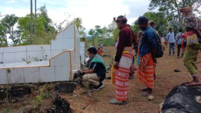 Hormati Adat dan Budaya Caleg PKB Nomor Urut 5 Martinus Siki Gelar Kunjungan Ke Sonaf Raja Sonbai