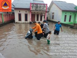 Banjir di Kota Pangkalpinang, 458 Rumah Terendam Banjir