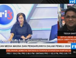 Teguh Santosa: Semua Karya Pers Diwajibkan Dikerjakan Berdasarkan Fakta dan Kaidah Jurnalistik