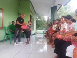 Berbagi Kasih dan Keceriaan, Komunitas GPS Bantu Anak Yatim Piatu di Sabu Raijua