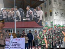 TNI-Polri Kawal Distribusi Logistik Pemilu Hingga ke TPS